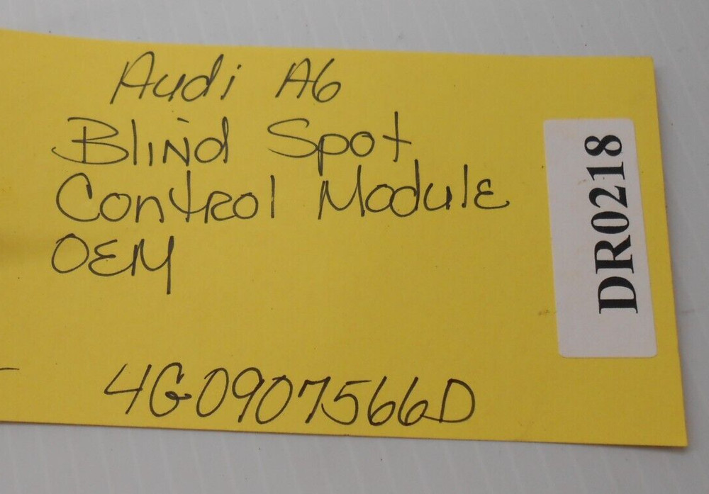 Audi A6 Blind Spot Module OEM 4G0907566D DR0218