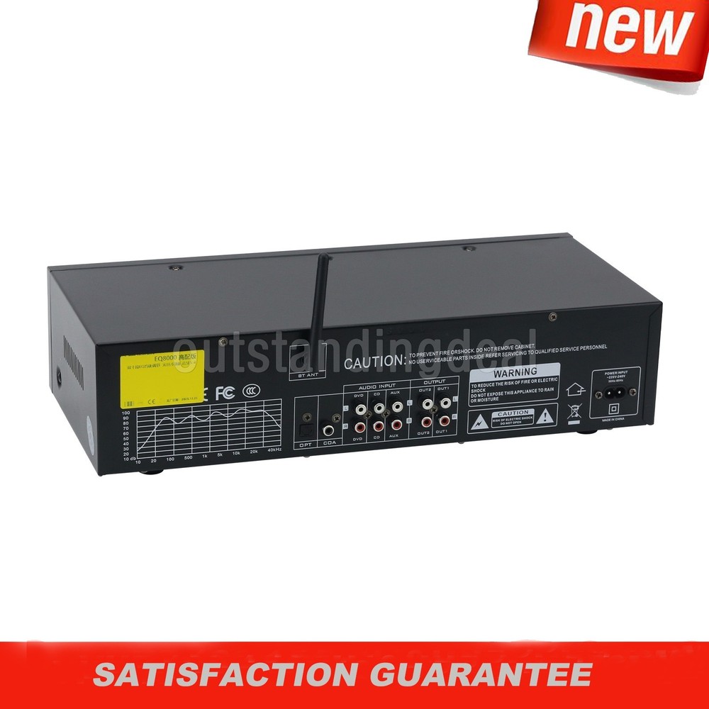 EQ8000 Green LED EQ Equalizer Bluetooth5.4 Digital Audio Decoder Processor os67