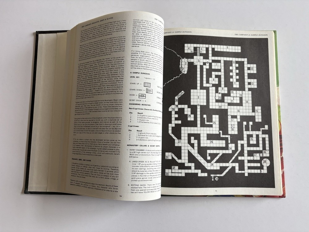 Advanced Dungeons and Dragons Dungeon Masters Guide TSR 1979
