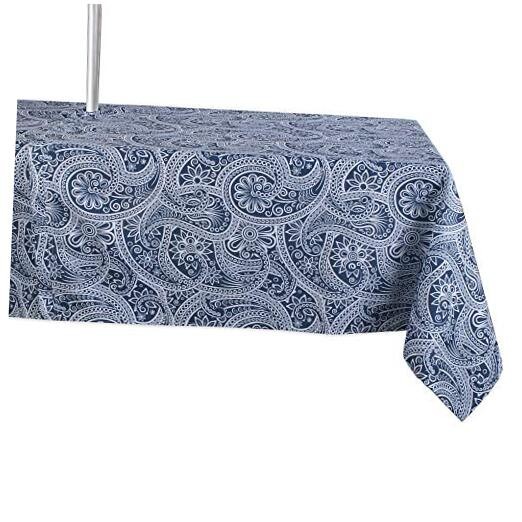 Paisley Outdoor Tabletop Collection, Water Resistant, 84" x 60" (Rectangular)