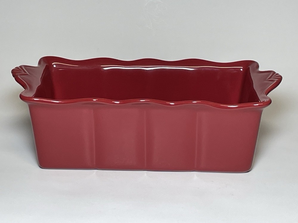 Princess House Pavillion Berry Red 12” Rectangular Baker