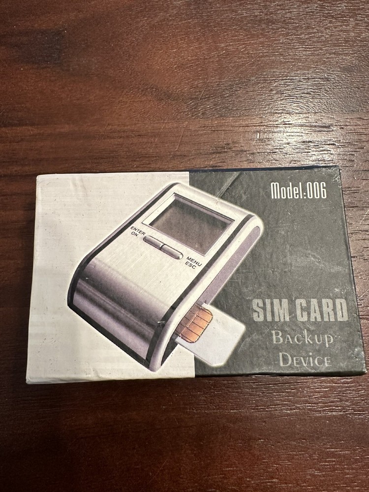 Sim Card Back Up Device Model 006. Ron Añejo Dos Madeira’s
