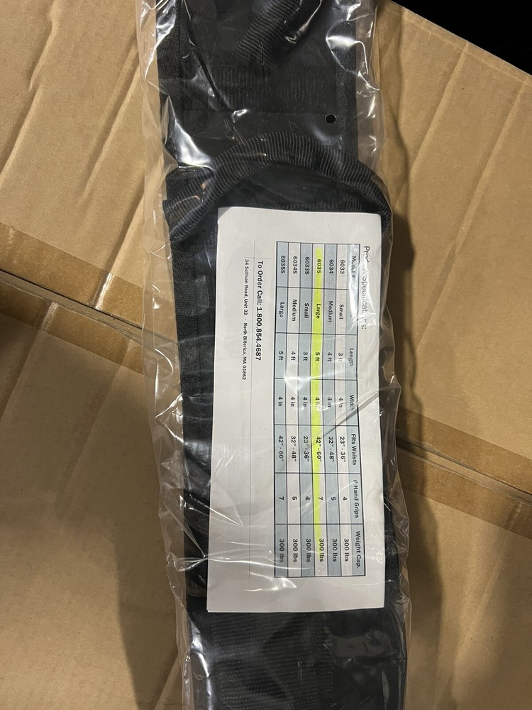 MTS safety sure transfer belt