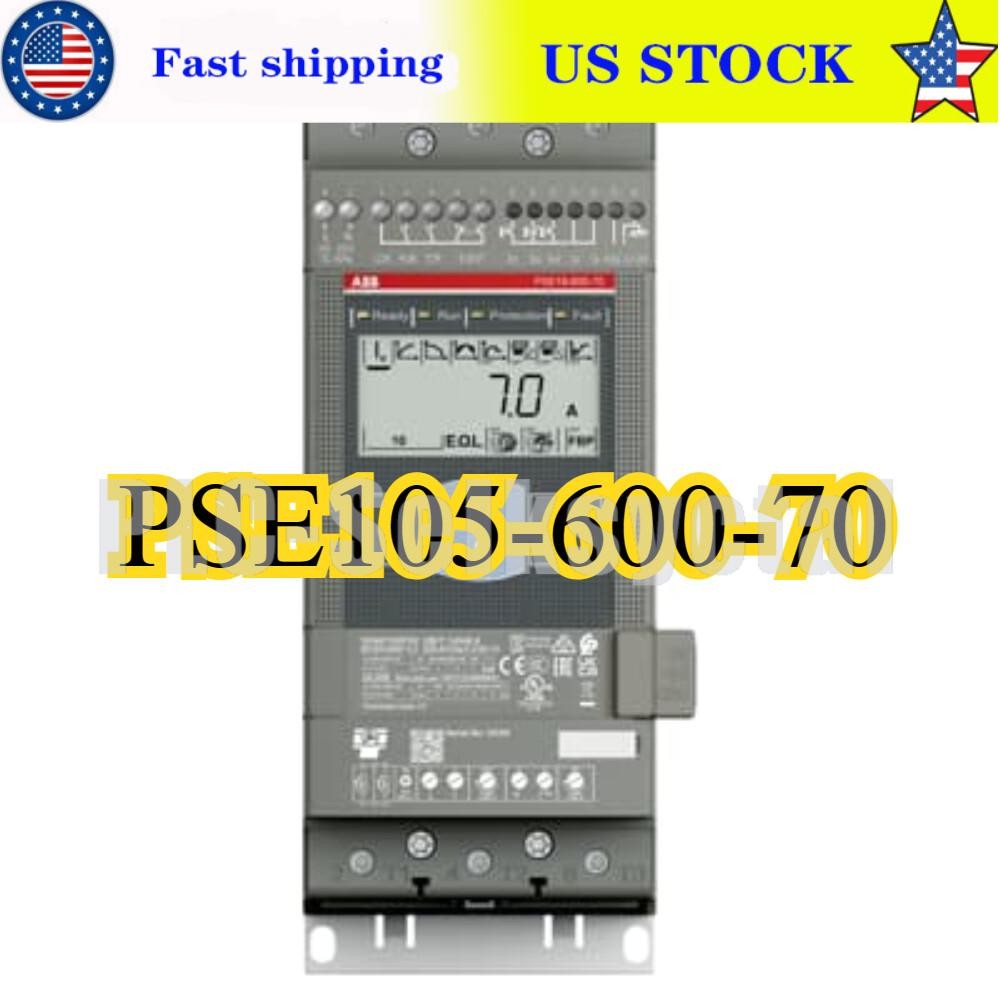 1pc ABB PSE105-600-70 Soft Starter 106A