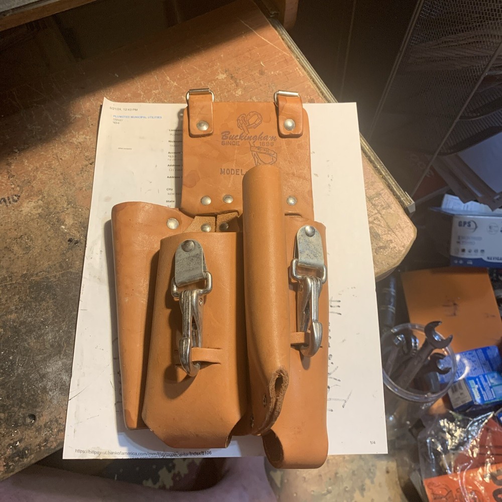 BUCKINGHAM 4 POCKET DOUBLE BACK HOLSTER - 826