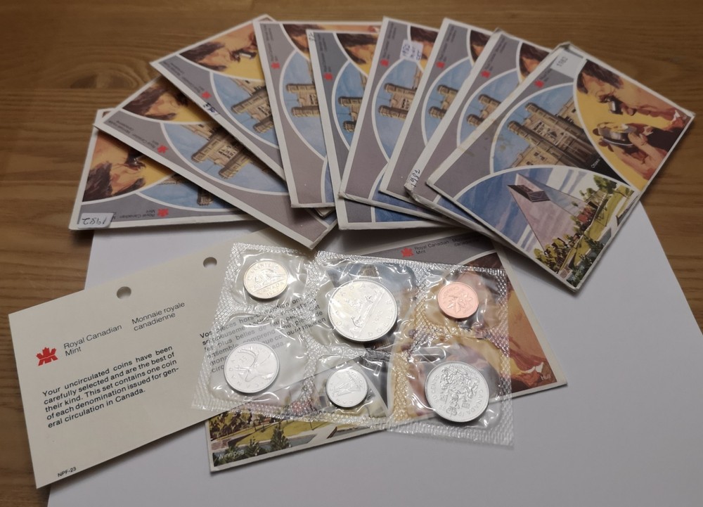*** 1982  CANADA  PROOF  LIKE  ROYAL  MINT  SET ***