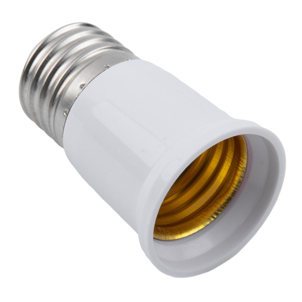 E27 To E27 Extend Socket Base 1pc Extension Base Lamp Holder Converter