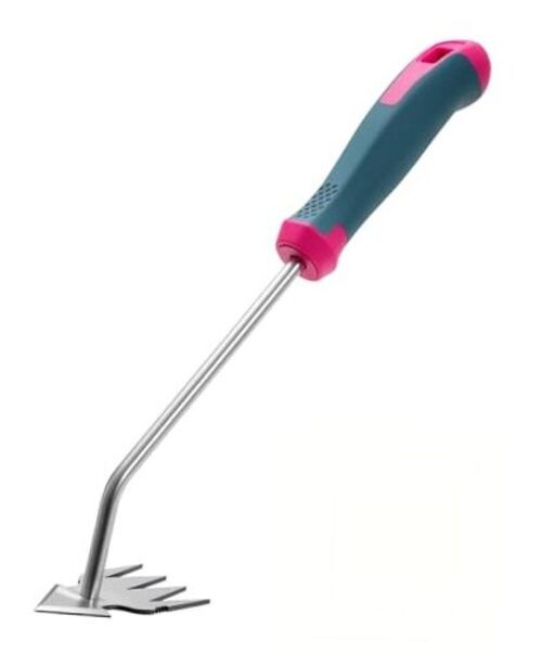 2026 Upgraded Weed Puller Tool, 4 Teeth Hand Weeder Tool 4 Teeth weed digger