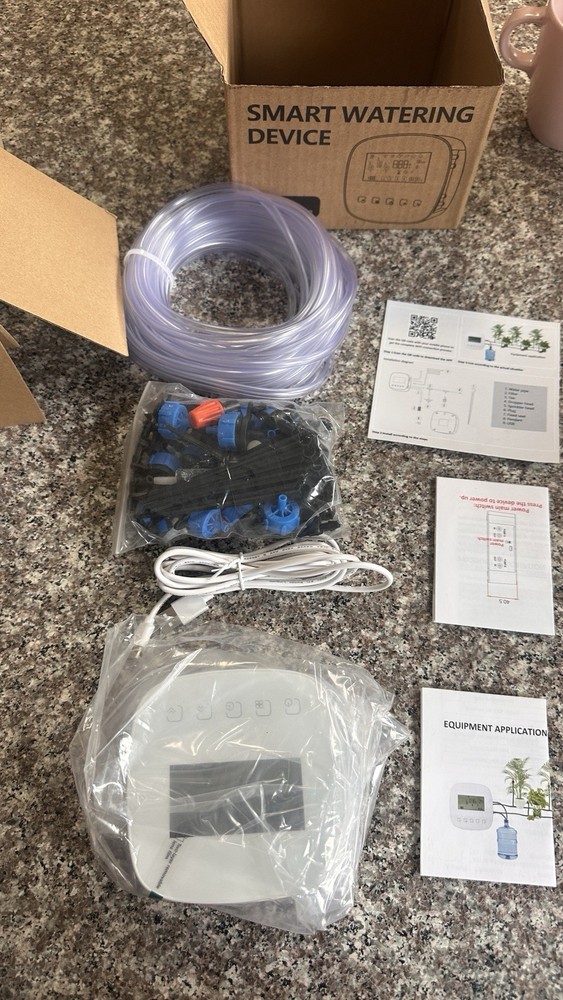 Smart Watering Device App Control RH Display Energy Conservation