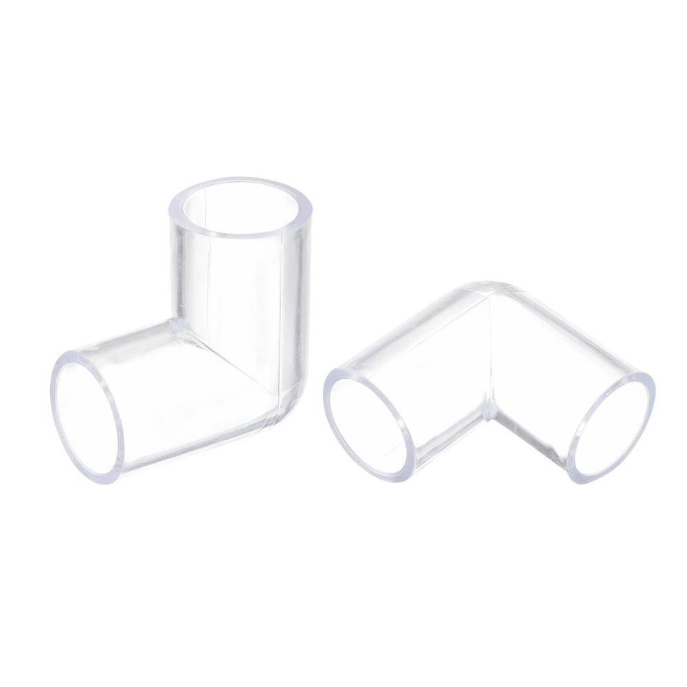 2Pcs Pipe Elbow Connector, 20mm/0.79" 2 Way Elbow for Aquariums