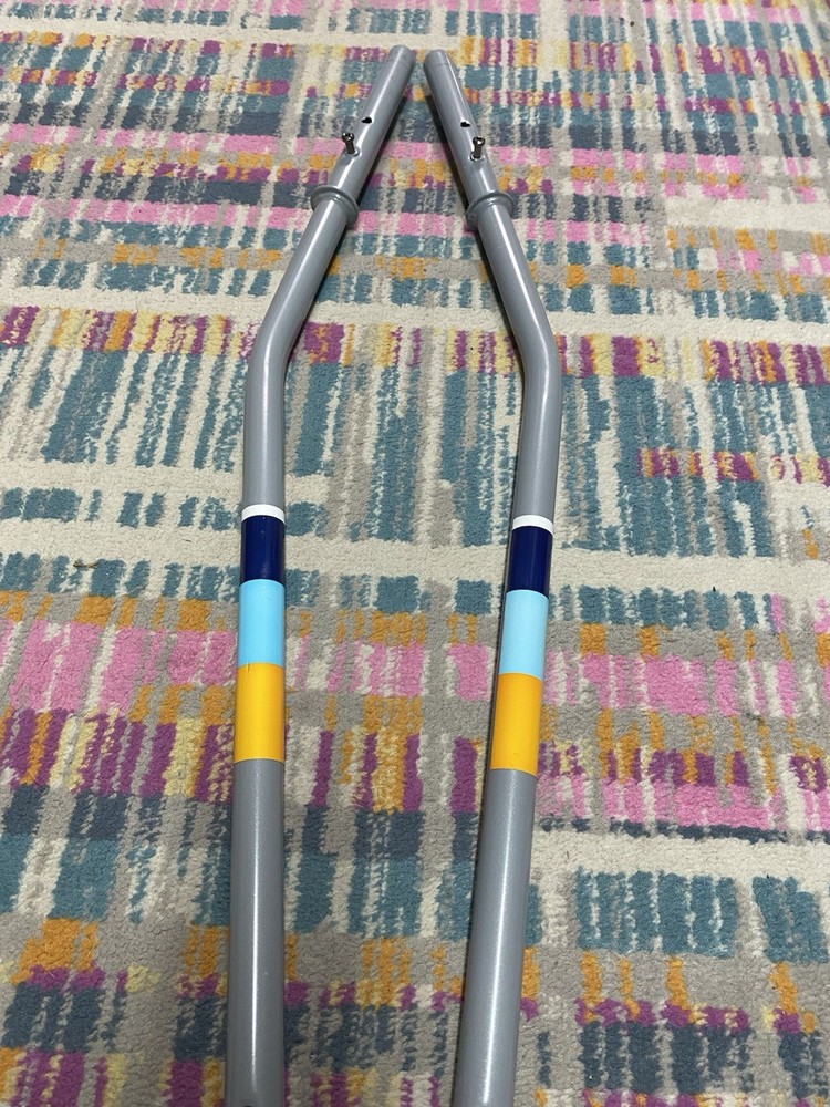 2 Aeroski Side Curved Middle Poles REPLACEMENT PIECES ONLY