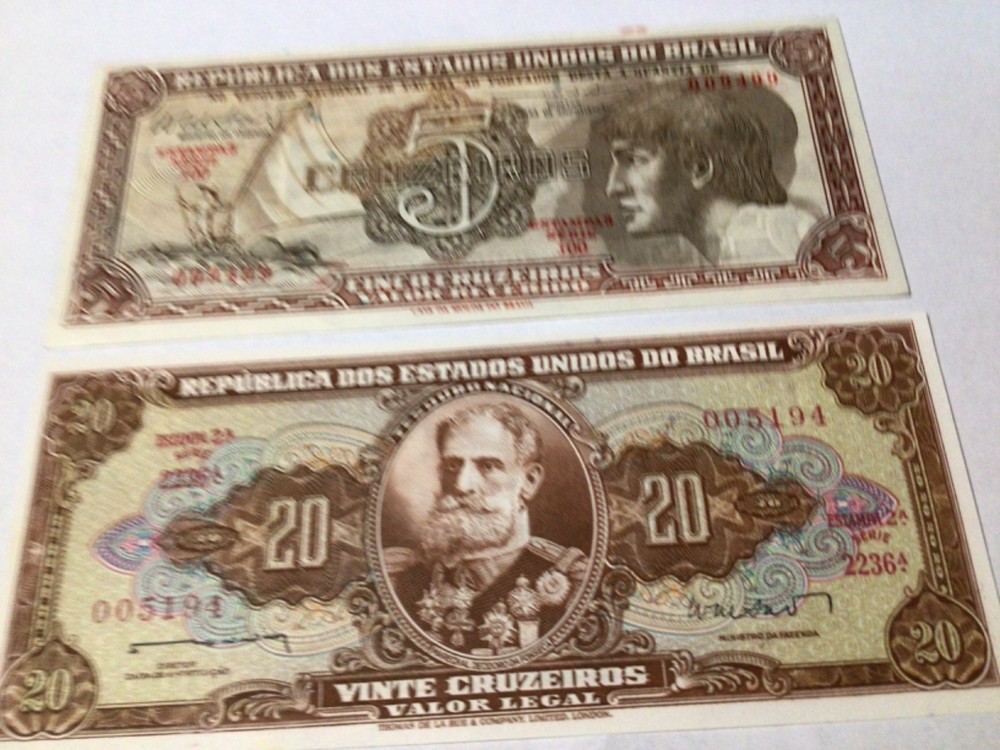 Brazalian banknote