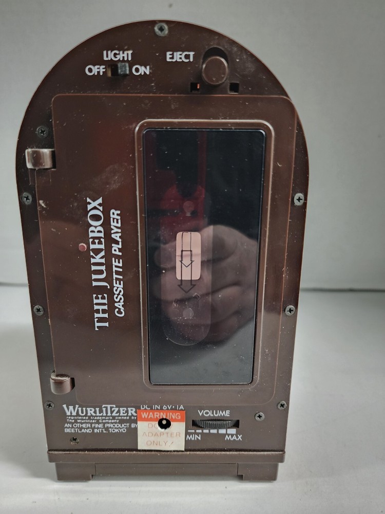 Vintage 1986 Beetland Jukebox Cassette Player