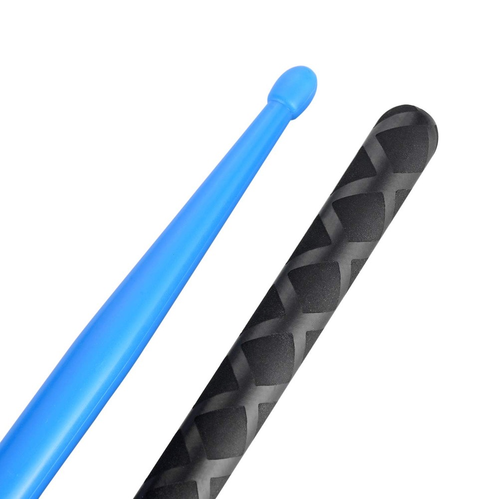 5A Nylon Drumsticks for Drum Set Light Durable Plastic Exercise Blue