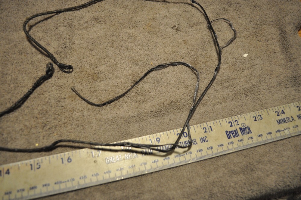Bowtech Constitution Compound long Bow String , not useable as is, for parts