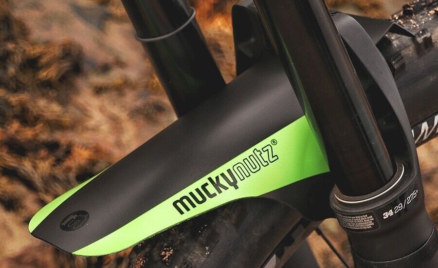 FENDER FORK, MUCKY NUTZ FACE BLK/GRN