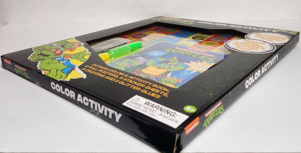 Nickelodeon TMNT Color Activity Set