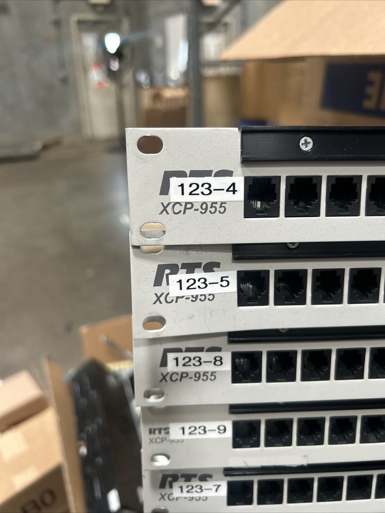 RTS Systems XCP-955 Station Breakout Panel for all RTS DigitalMatrix Intercom