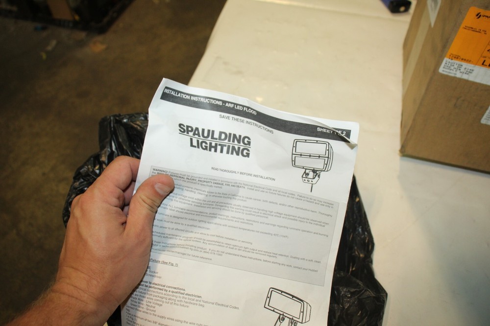 Spaulding Lighting LED Flood Light Large 93078834