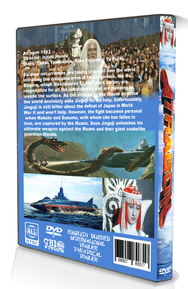 ATRAGON 1963 - ENGLISH DUBBED - UNCUT
