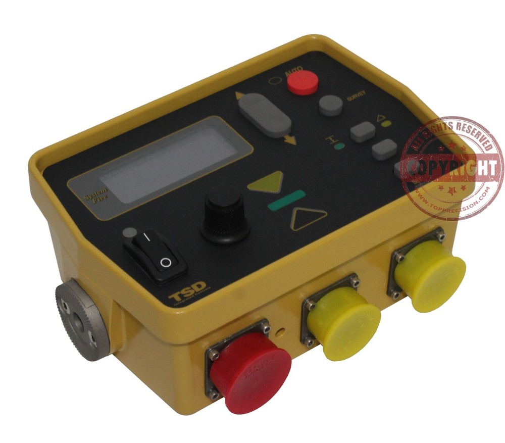 TOPCON 1037002 SYSTEM FIVE ASPHALT PAVER CONTROL BOX, MACHINE CONTROL, 9256