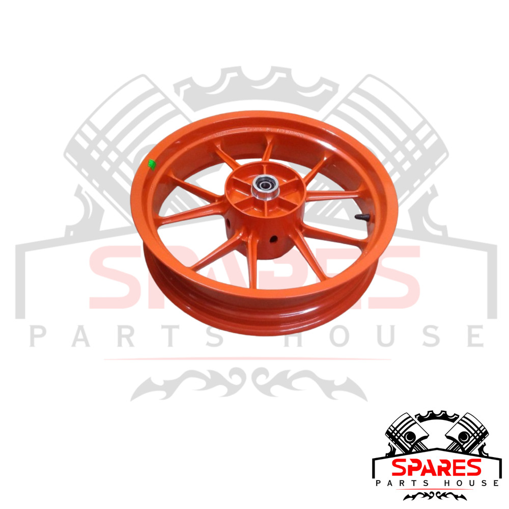 Rear wheel group fits KTM RC 200 2017-2021