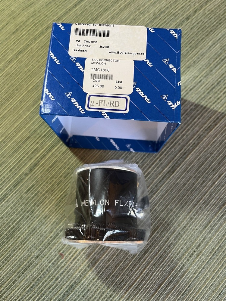 Takahashi TMC1800. Mewlon Corrector