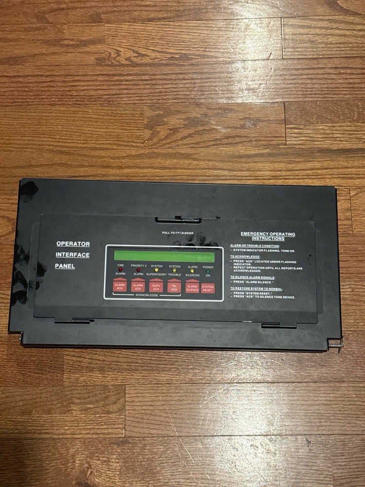 Simplex 4100-8001 Operator Interface Panel for Simplex 4100￼ Fire Alarm Systems