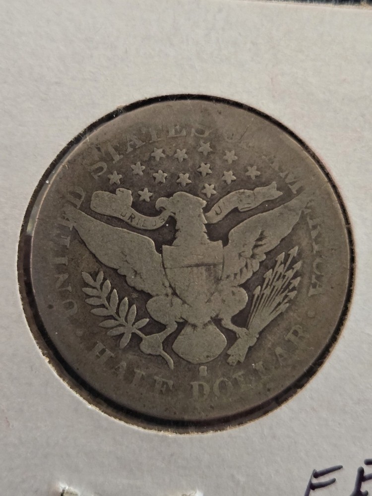 1896 S Barber Half Dollar Key Date