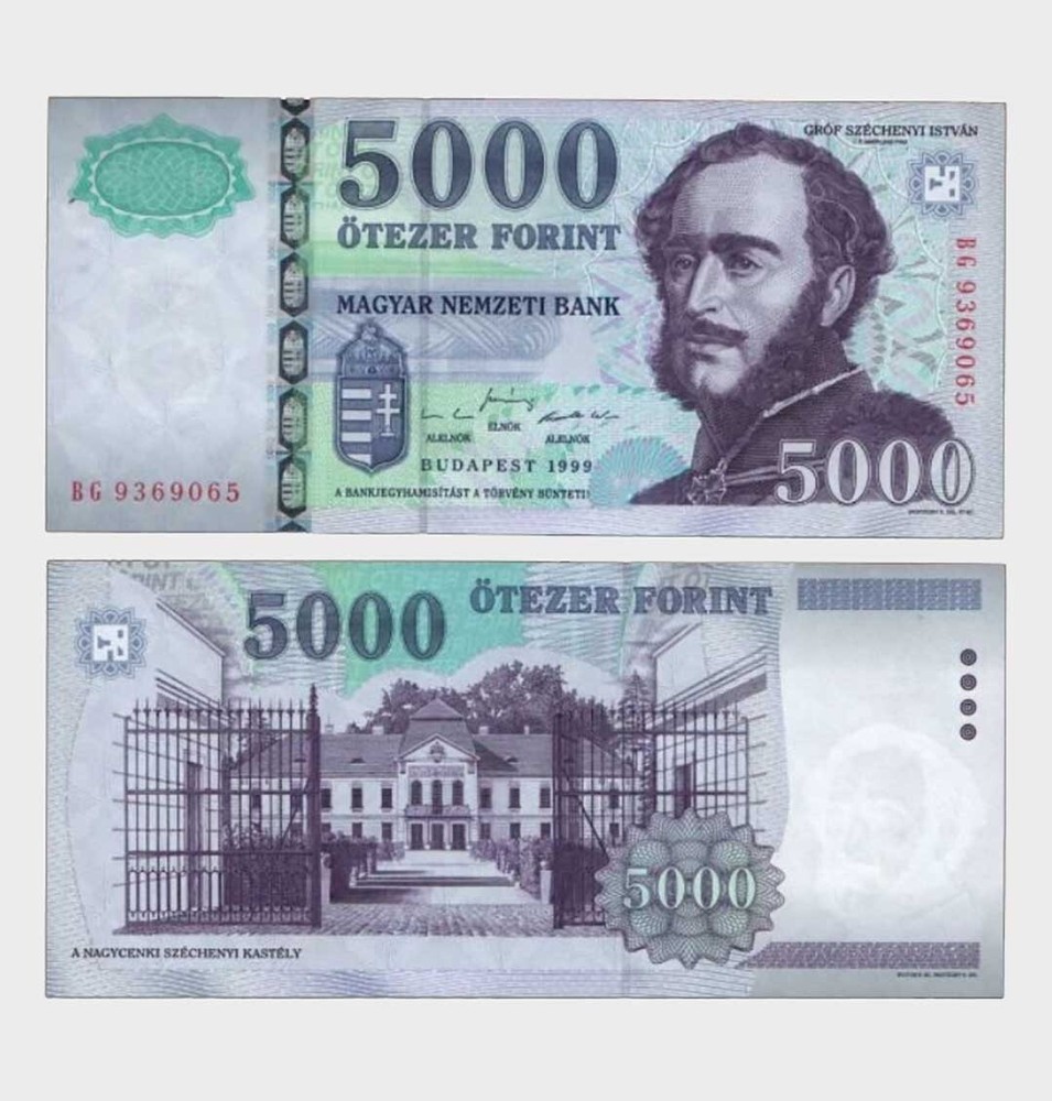 Hungary - 1999 - 5000 Forint - "UNC"  #CO7420