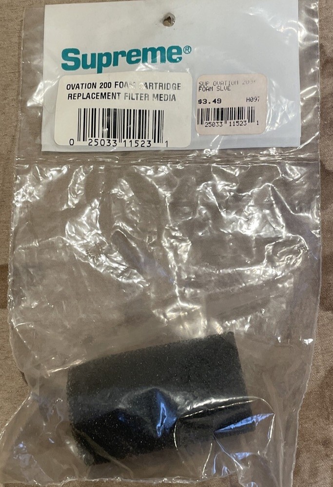 Supreme Ovation 200 Foam Cartridge Replacement