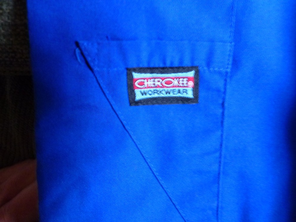 Scrub Set Woman Blue top and Bottom