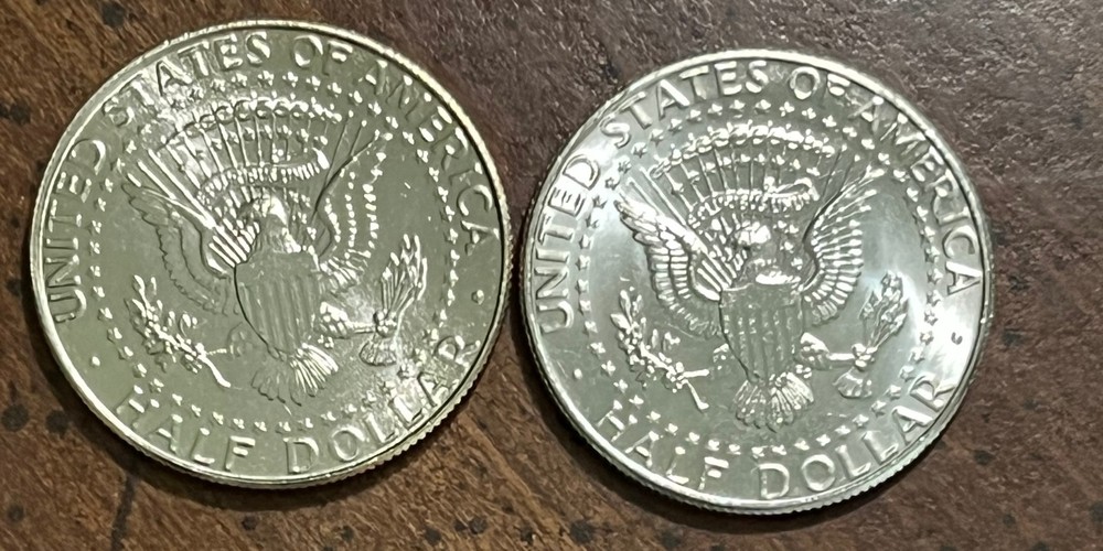 1999 PD Half Dollars - Two great coins from mint sets