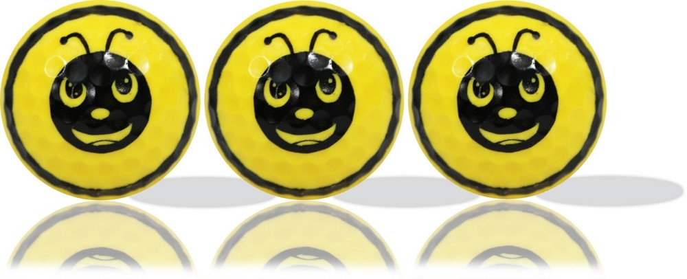 Bee Golf Balls 3 pack - Great Gift Idea!