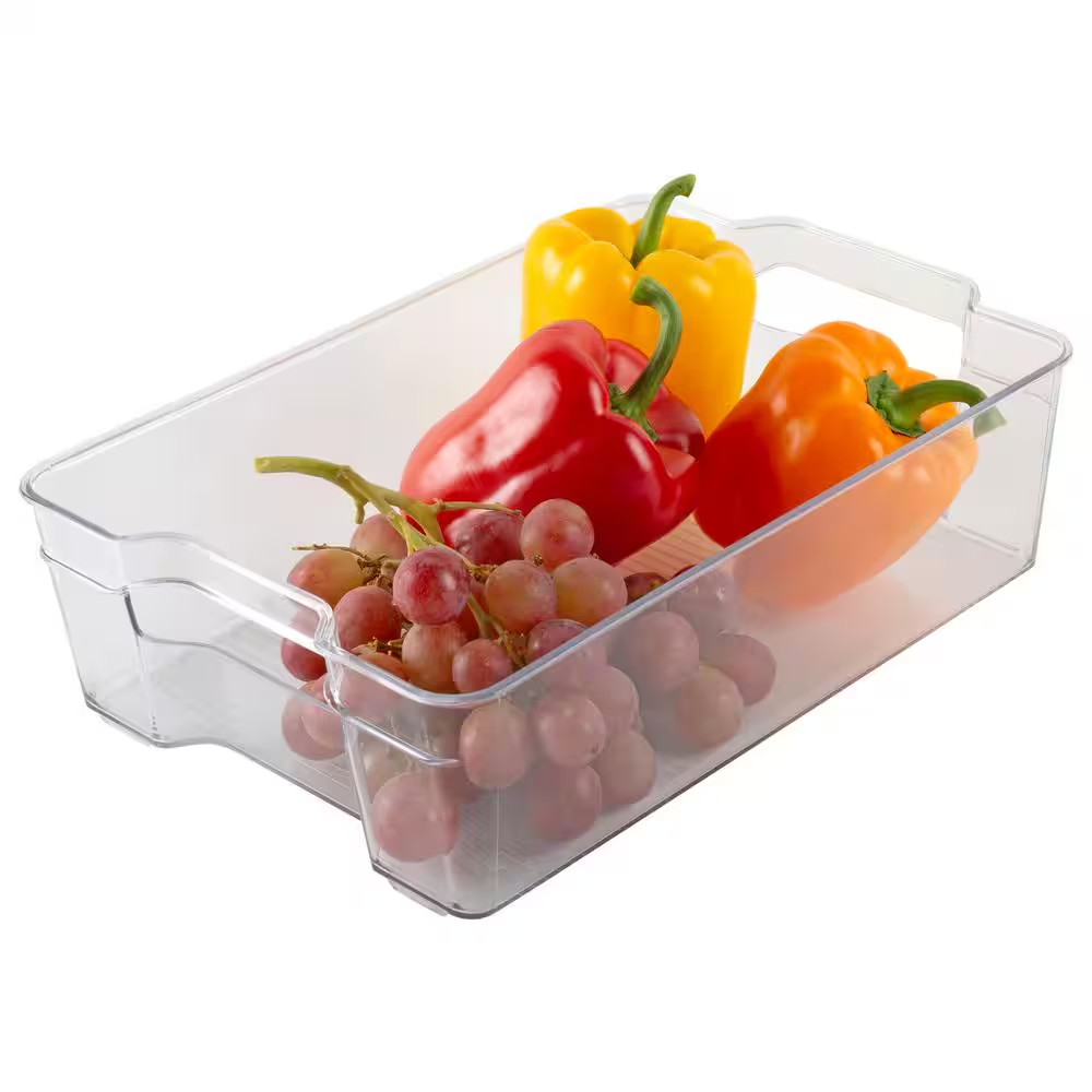 Clear Medium Refrigerator Shelf Organizer