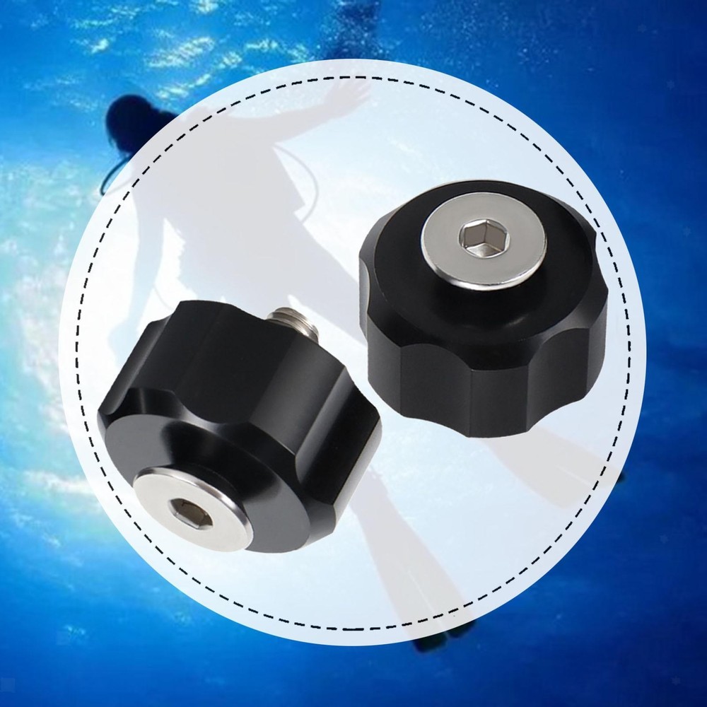 1 Pair Backplate Screws and Nuts Stainless Steel Replacement