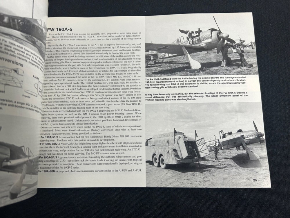 Fw 190 In Action Book