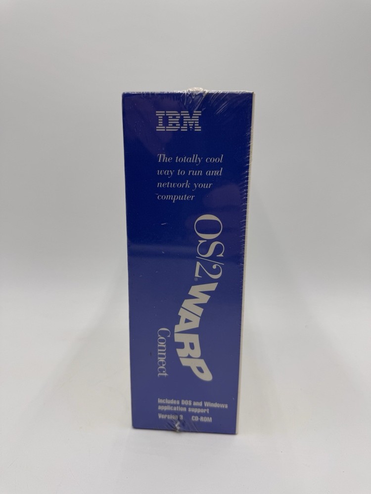 IBM OS/2 Warp Connect Version 3 CD-Rom Vintage Computer Software (NOS)