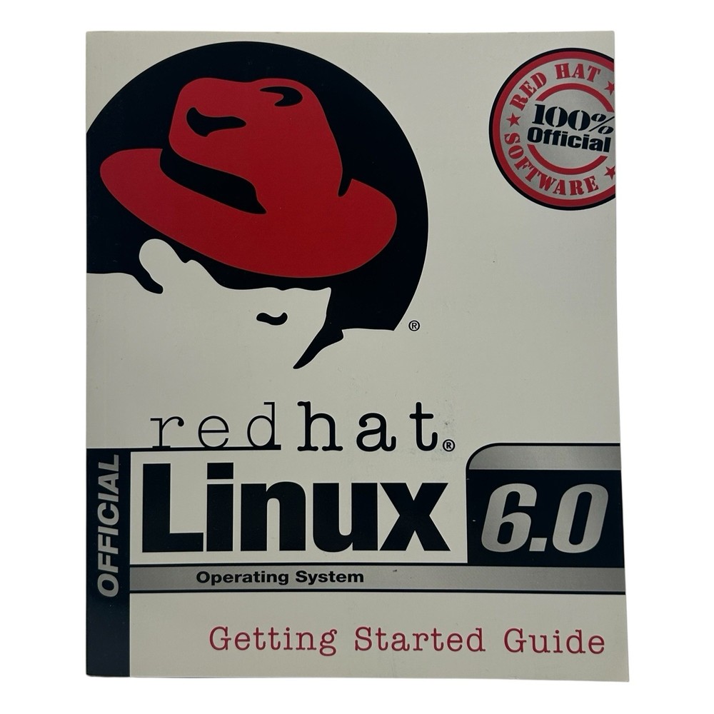 Red Hat Linux 6.0 Big Box Operating System Vintage Computer Software 1999