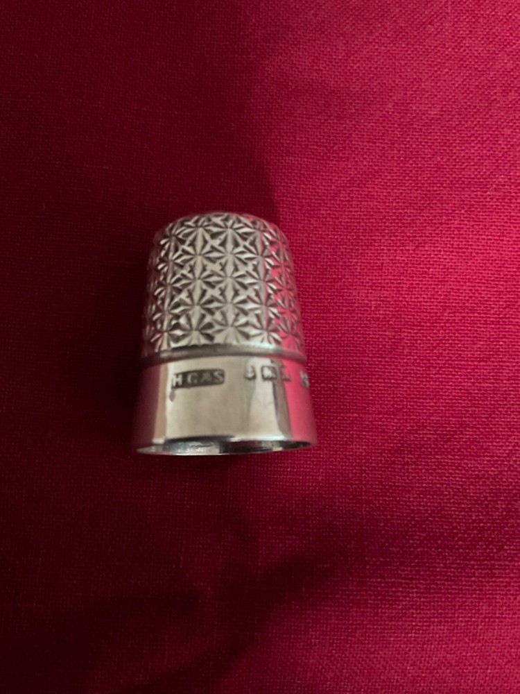 Thimble Solid Silver Royal Spa Henry Griffith & Sons