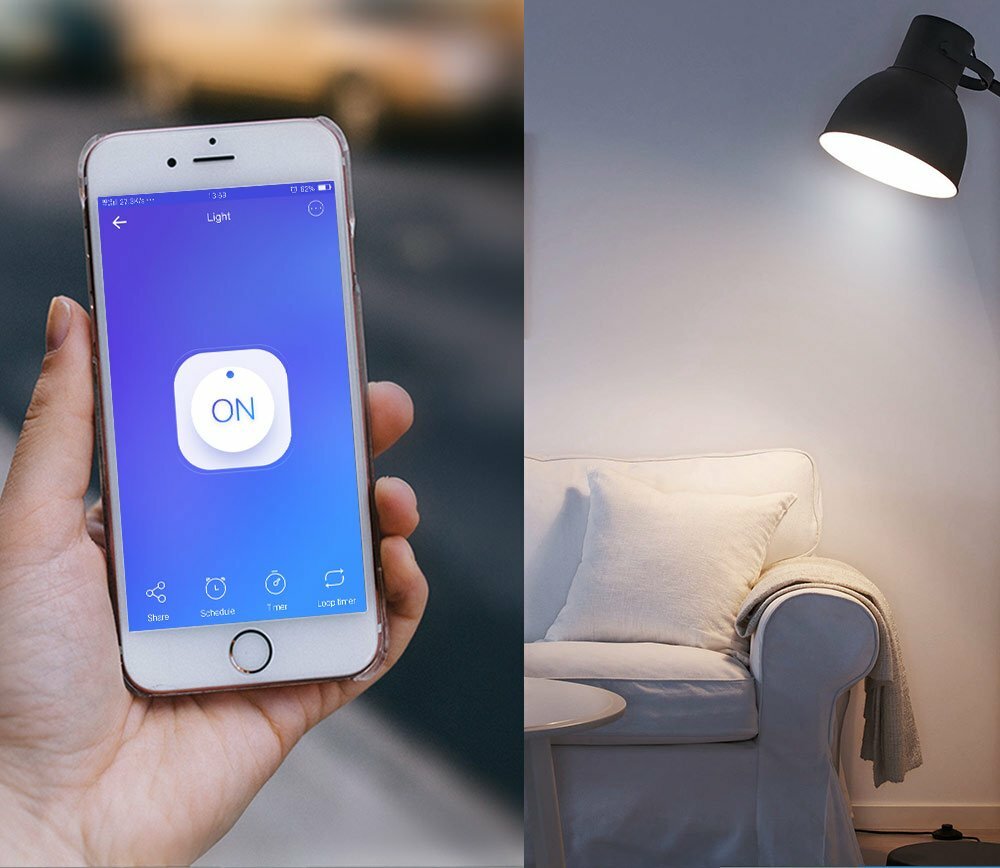 SONOFF S31 Lite 15A Wifi Socket Plug Wireless Smart Switch App Control for Alexa