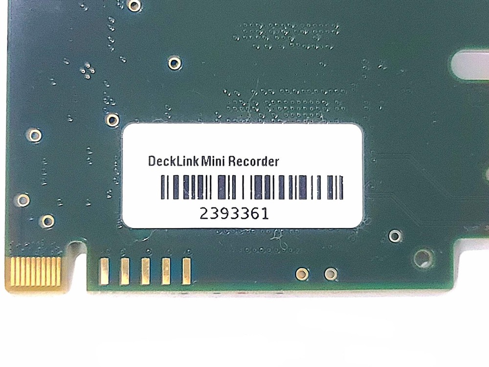 Blackmagic Design BMDPCB217D1 DeckLink Mini Recorder (C2018-659)