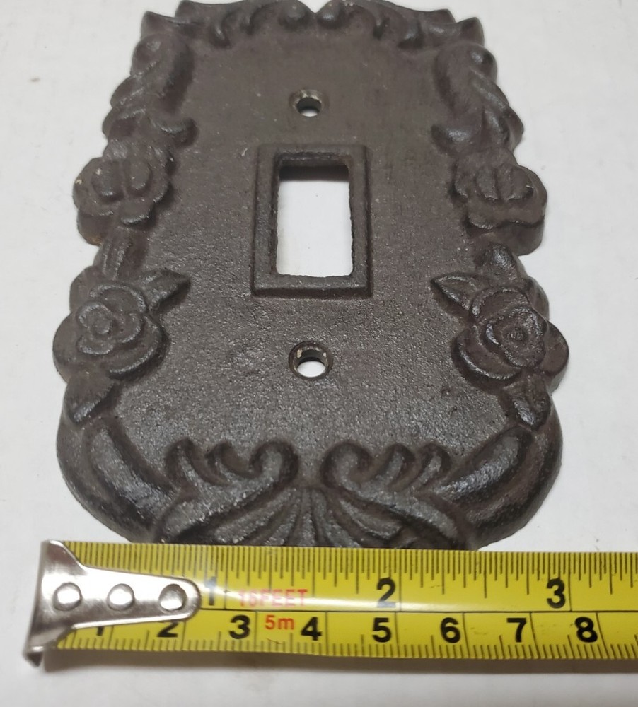 Vintage Ornate Heavy Switch Plate