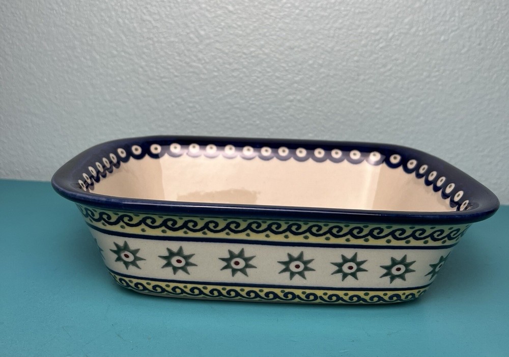 Polish Pottery Loaf Pan