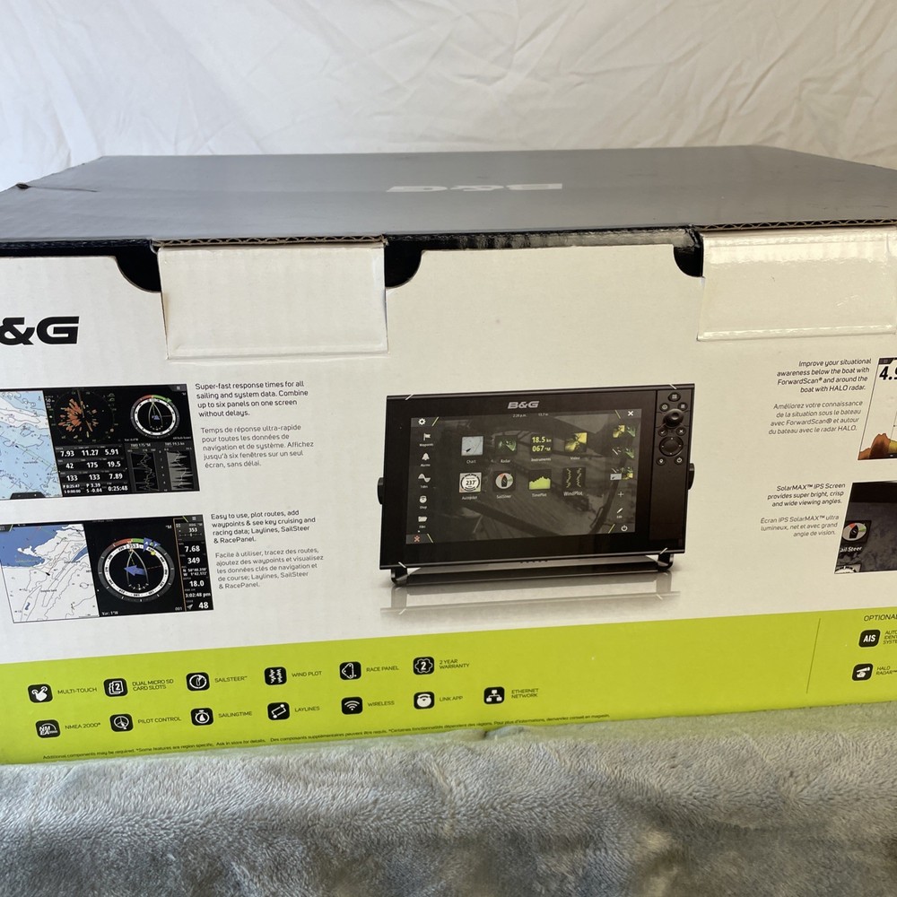B&G Zeus 3S 12” Chartplotter with C-Map Chartography