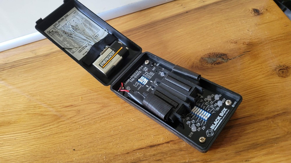 Black Box SAM+RS232 V24 Tri-State Breakout Box Tool Tester