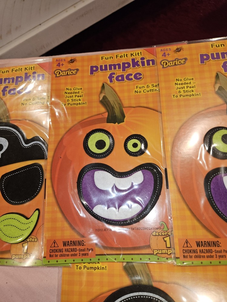 5 Fun Felt Pumpkin Face