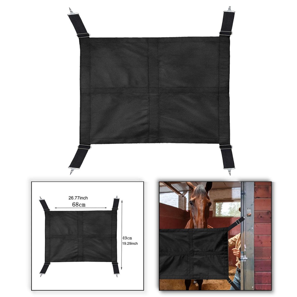 Stall Guard for Horse Adjustable Straps Easy Installment
