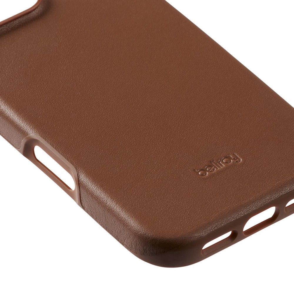 Bellroy Leather Case for iPhone 16 Pro - Sienna