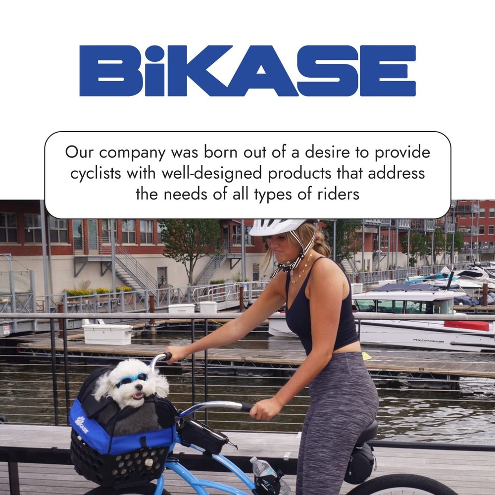 BiKASE Sidewinder ABC Adjustable Drink Holder - Side Loading, Black